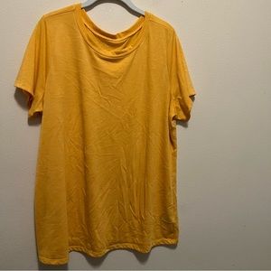 Torrid Classic Fit T-shirts Yellow and Grey Size 1